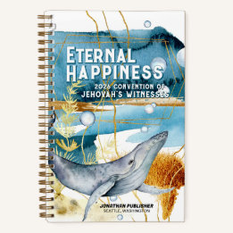 Eternal Happiness 2026 JW Convention Sealife Notebook