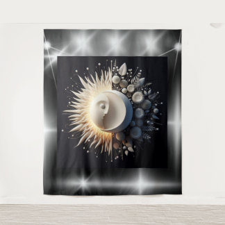 Eternal Harmony of Sun and Moon" Tapestry