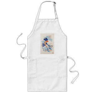 Eternal Ink – Timeless Tattoo Design Long Apron