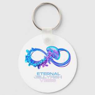 Eternal Jellyfish Vibes Keychain