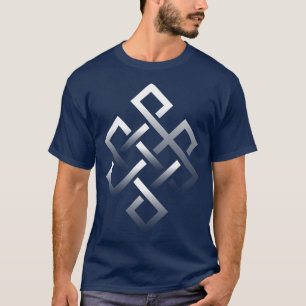 Eternal Knot Yoga Buddhist Symbol Yogi Gift T-Shirt