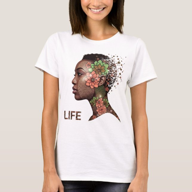 Eternal_Life_Blossoming_Identity. T-Shirt (Front)