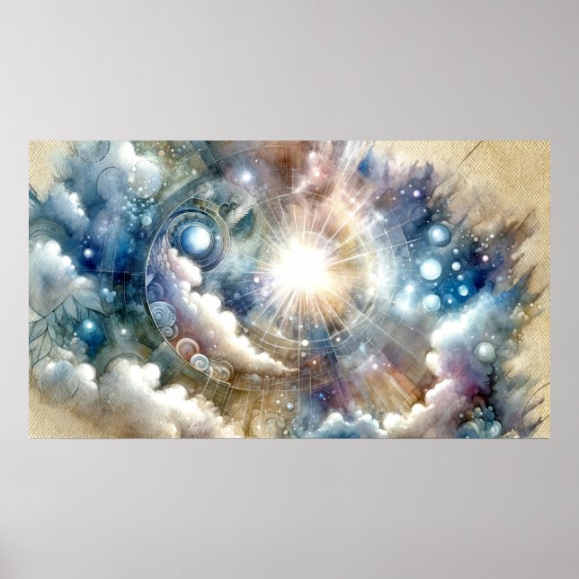 Eternal Light Art Poster (Front)