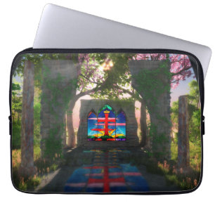 Eternal Light Easter Laptop Sleeve