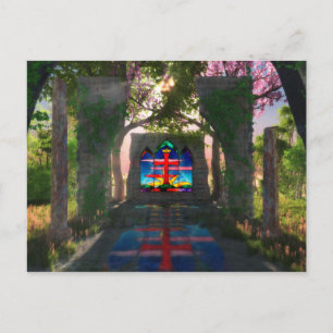 Eternal Light Easter Postcard