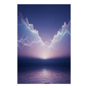 Eternal Light Waves Poster