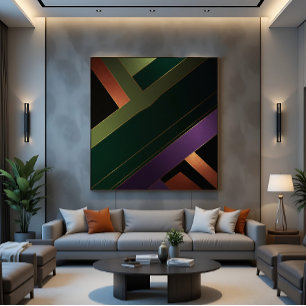 Eternal Line Reflections Canvas Print