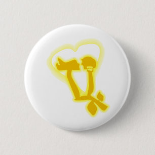 Eternal Love 2 Inch Round Button