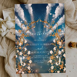 Eternal Love Baroque Floral Themed Save The Date Invitation<br><div class="desc">Elegant,  modern,  and delicate Mystical Eternal Love Baroque Floral Themed Save The Date wedding invitation that you can customize with your info to make it furthermore special. The romantic minimalist design features lovely and elegant calligraphy on a Beautiful background with a clean and simple look.</div>