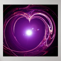Eternal Love Fractal Poster Imprimer