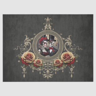 Eternal love in the darkness.  tissue paper