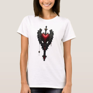 Eternal love in the shadow of Gothic darkness. T-Shirt