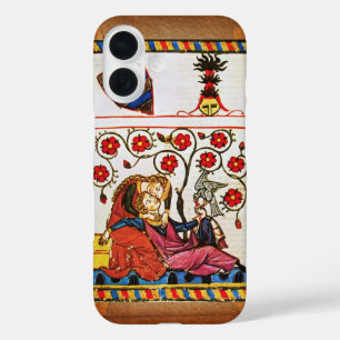 ETERNAL LOVE MONOGRAM parchment iPhone 16 Case