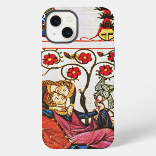 ETERNAL LOVE MONOGRAM parchment iPhone 13 Case