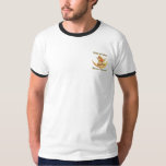 Eternal Love on a Crescent Moon T-Shirt<br><div class="desc">Wrapped in moonlight and angelic embrace,  this design celebrates love that transcends time. A soft and romantic piece perfect for heartfelt gifts and dreamy decor</div>
