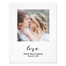 Eternal Love | Personalized Wedding Photo Print
