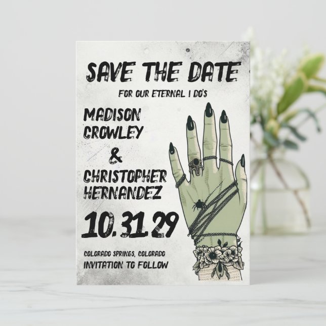Eternal Love Save The Date (Standing Front)