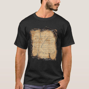 Eternal Love: Vintage-Inspired Romantic Letter T-Shirt