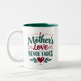 Eternal Mom Love Two-Tone Coffee Mug