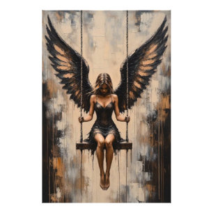 Eternal Night Angel Photo Print