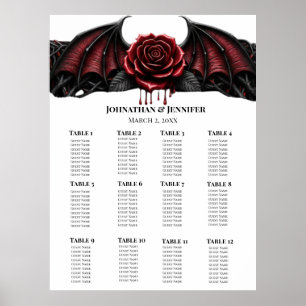 Eternal Night Gothic Vampire Wedding Dark Romance Poster