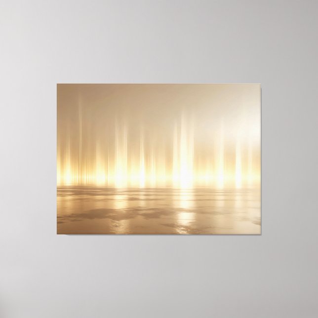 Eternal Noon – Pillars of Now Canvas Wall Art (Front)
