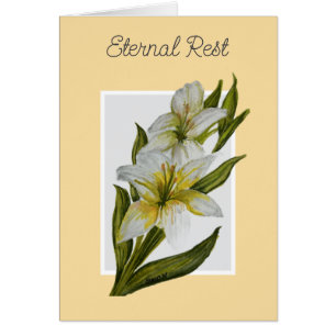 Eternal Rest Mass Offering Card