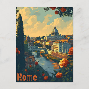 Eternal Rome: Vintage Postcard