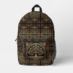 Eternal Roots Tree of Life  Printed Backpack