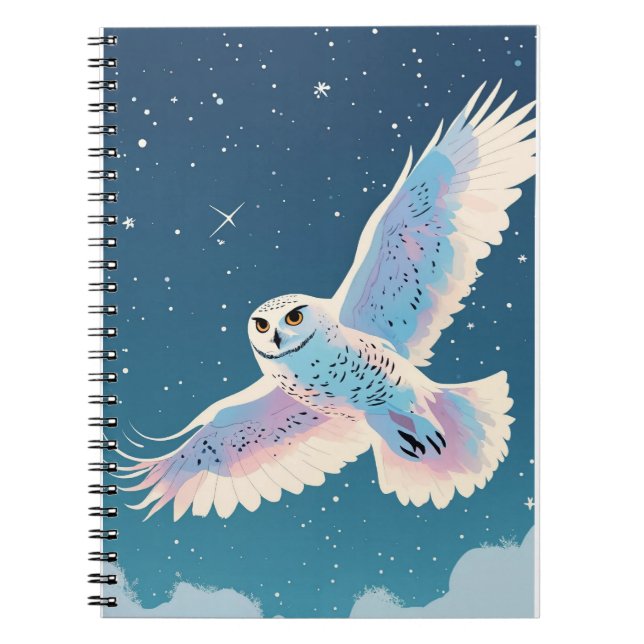Eternal Serenity: Where Dreams Take Flight  Notebook (Front)