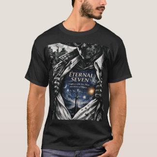 Eternal Seven Cosmic Sword Fantasy Art T-Shirt