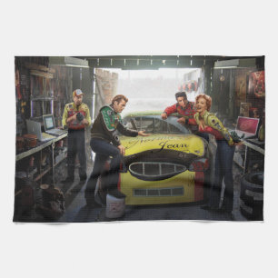 Eternal Speedway 2 Kitchen Towel