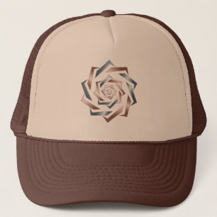 Eternal Spiral – Modern Energy Flow Design T-Shirt Trucker Hat