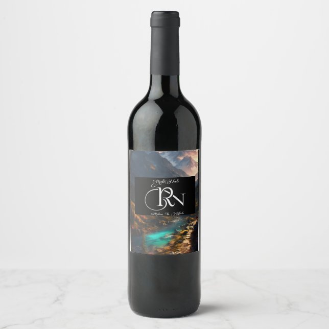 Eternal Vines Wine Label (Front)