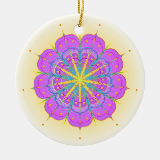 EternalJourney9 Ceramic Ornament (Front)