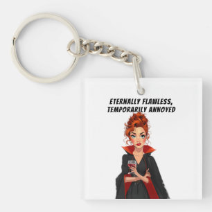 Eternally Flawless Vampire Ms Sass Keychain