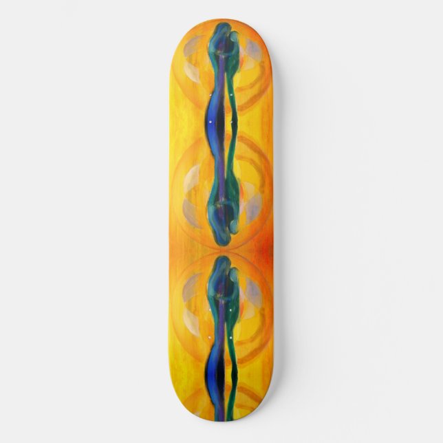 Eternity Art Paintng Skateboard 21.6cm (Front)