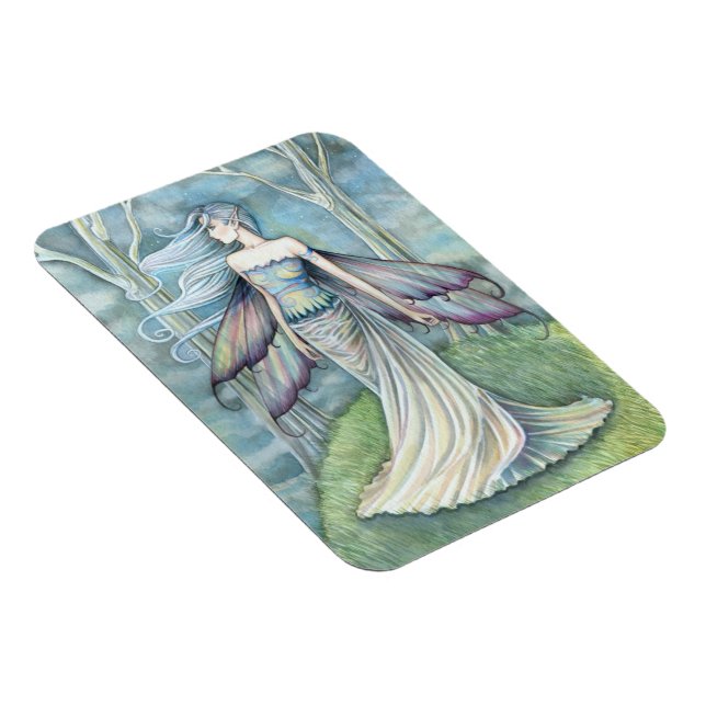 Eternity Fairy Fantasy Art Vinyl Magnet (Right Side)