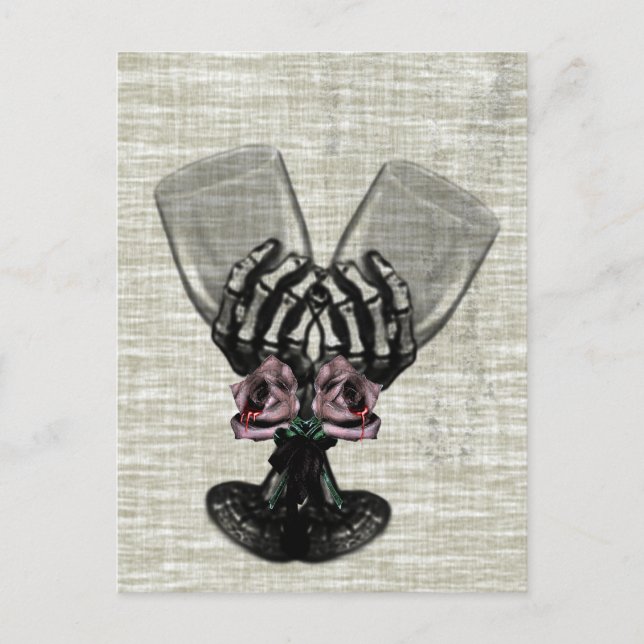 Eternity Gothic Vintage Bridal Shower Invitation (Front)