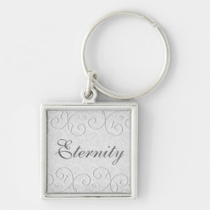Eternity Keychain - Swirls