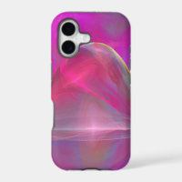 Eternity Pink Abstract Art case for iPhone