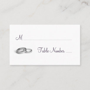 Eternity Wedding Place Card