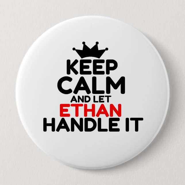 ETHAN 4 INCH ROUND BUTTON (Front)