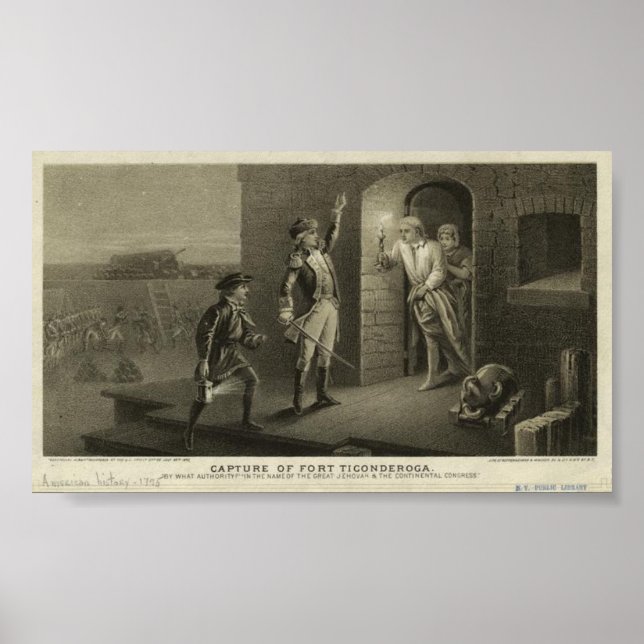 Ethan Allen Poster (Front)