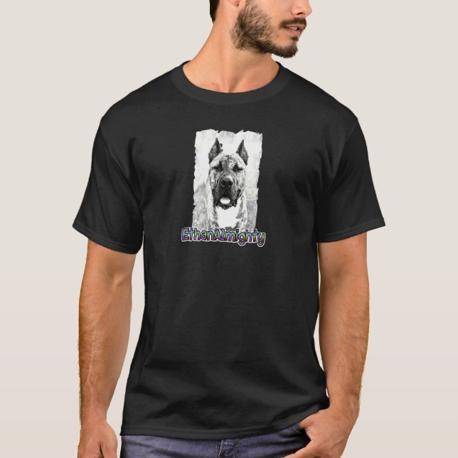Ethan The Dog T-Shirt (Front)