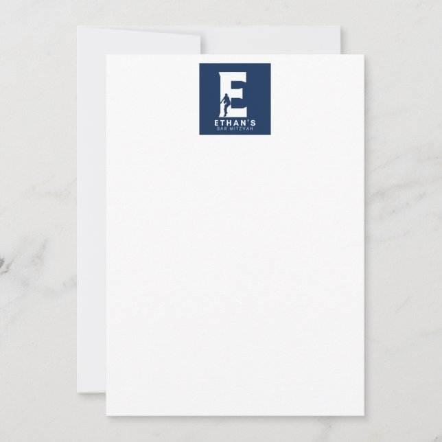 Ethan's thank you card (Front)