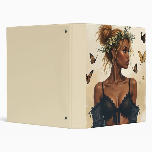 Ethereal Beauty in Bloom Binder (Background)