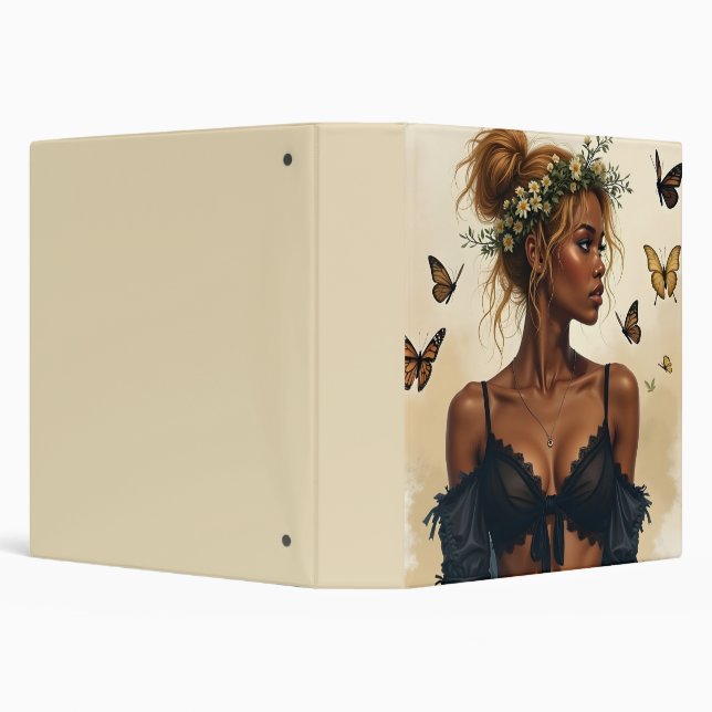 Ethereal Beauty in Bloom Binder (Background)