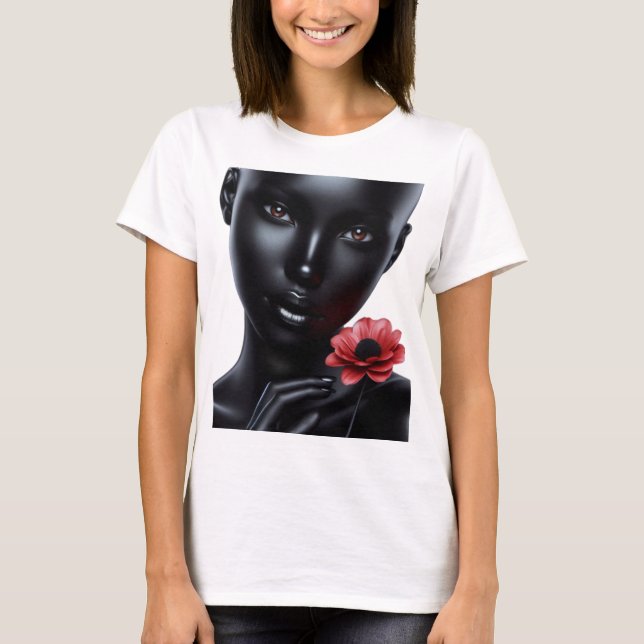  Ethereal Beauty in Darkness T-Shirt (Front)
