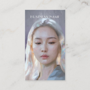 Ethereal Beauty with Rainbow Light Business Card